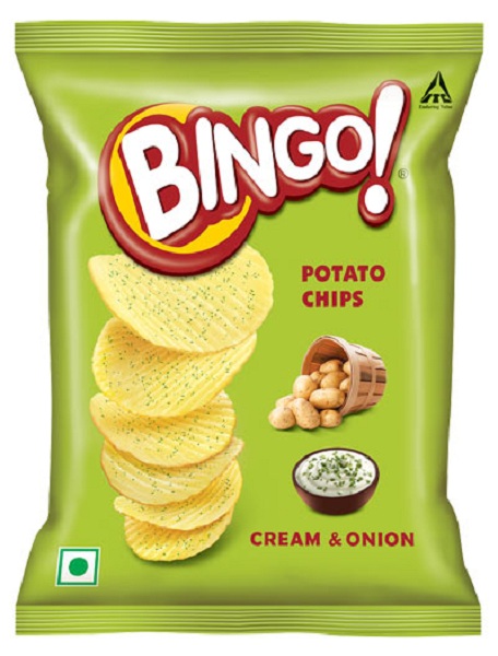 Bingo Potato Chips -Creme Onion