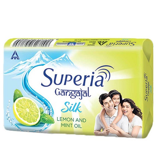 Superia Gangajal Silk Soap - Lemon & Mint Oil
