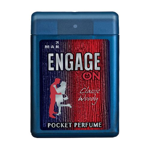 Engage Pocket Perfume Man - Classic Woody