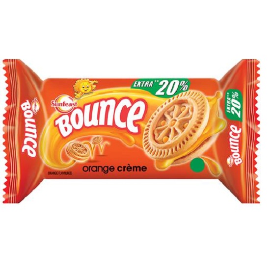 Sunfeast Biscuits Bounce -Orange Creme 