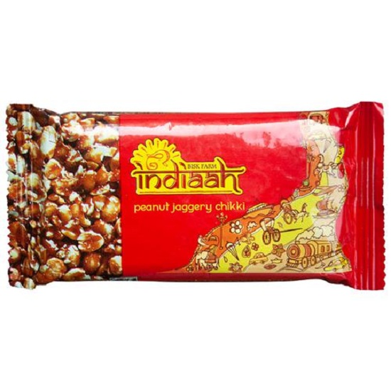 Bisk Farm Indian -Peanut Jaggery Chikki